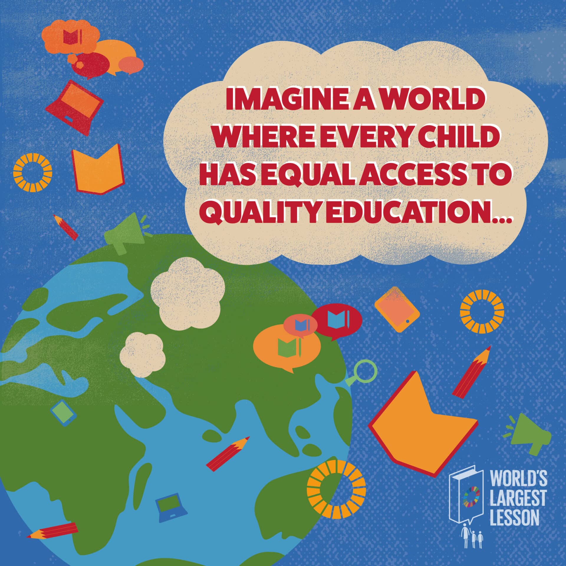 World's Largest Lesson call to action cover photo.